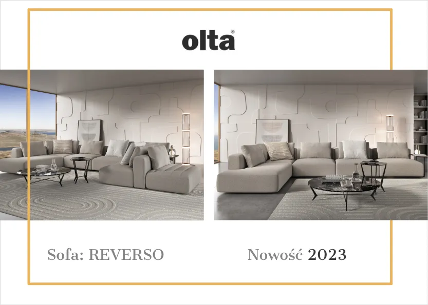 Sofa REVERSO - nowość marki Olta