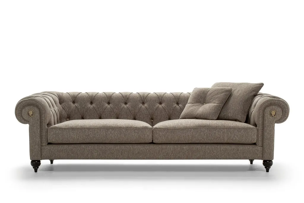 Włoska sofa ALFRED marki ALBERTA – elegancka sofa do salonu