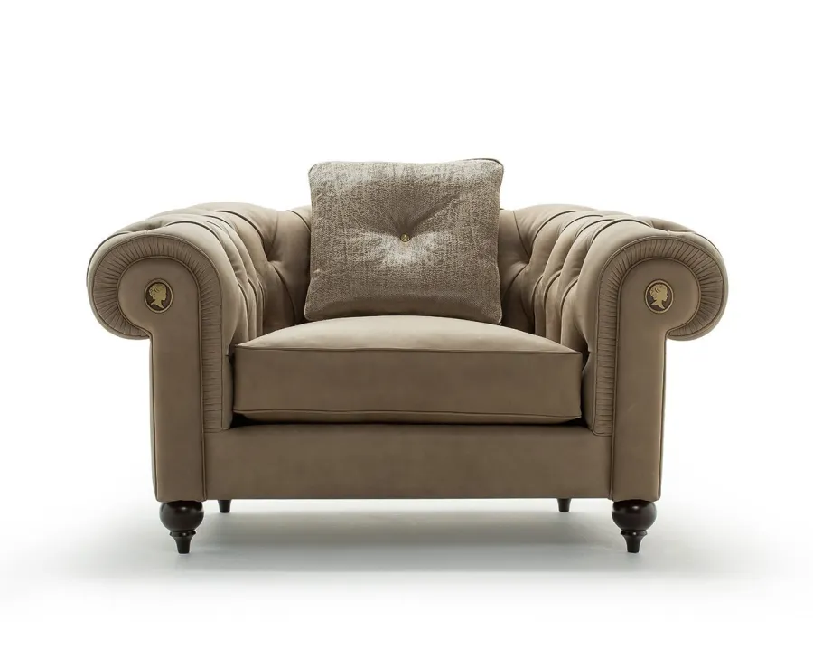 Włoska sofa ALFRED marki ALBERTA – elegancka sofa do salonu zdjęcie 1