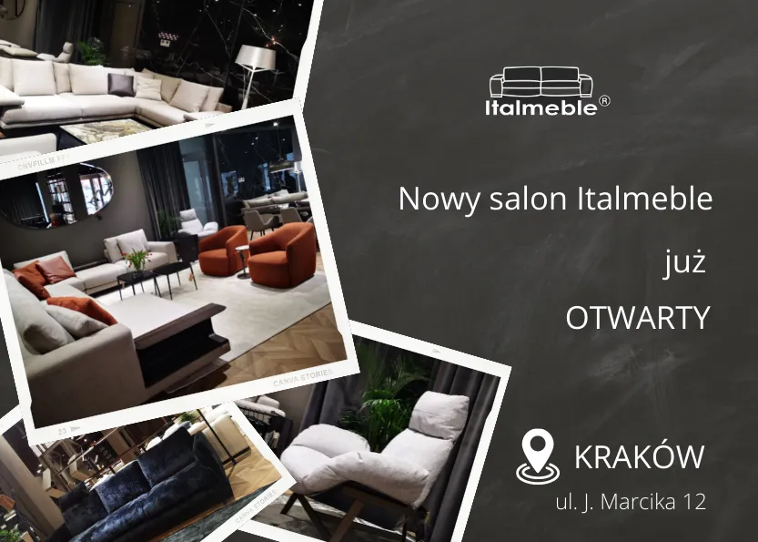 Nowy salon Italmeble w Krakowie już otwarty.