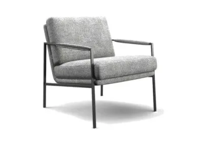 Produkt w kategorii: Fotele metalowe, nazwa produktu: Fotel GREY